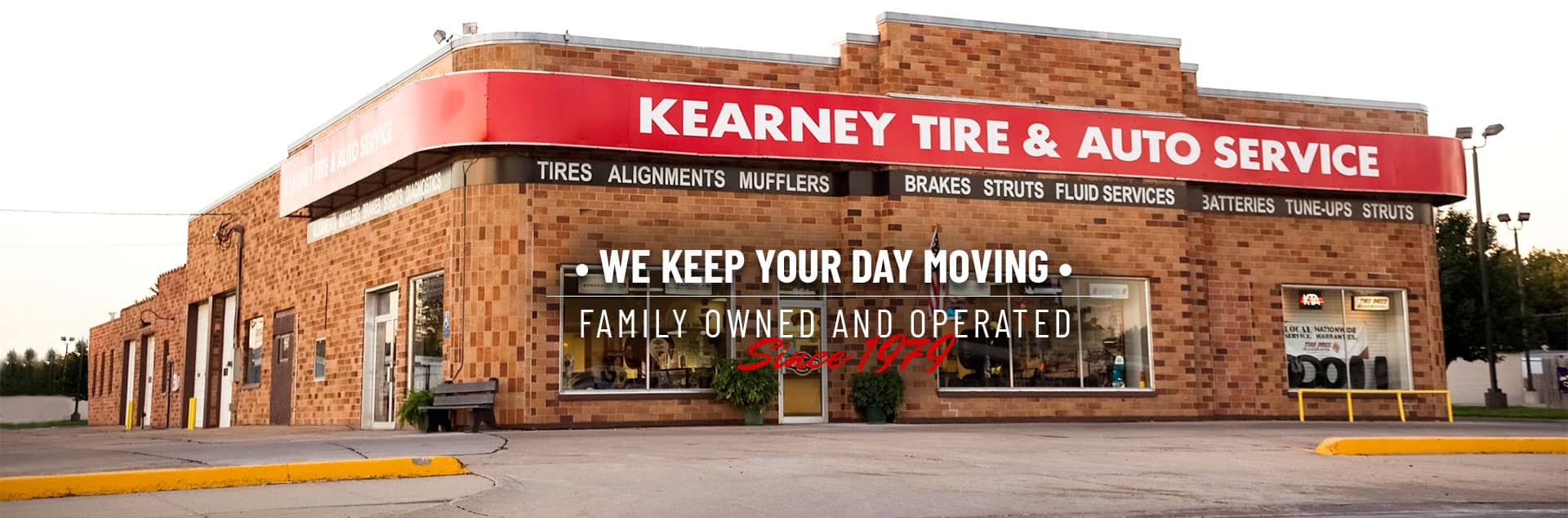 We Keep Your Day Moving | Kearney Tire & Auto Service